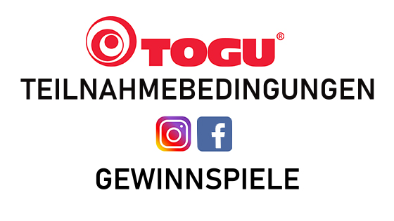TOGU conditions of participation for Facebook &#038; Instagram price draws