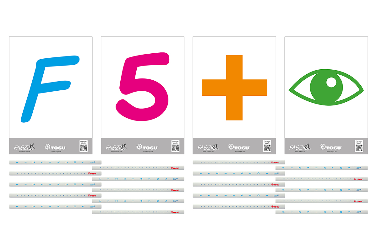 FASZIO® Neuro Gruppen-Set Basis (Stäbe und Fokustafeln)