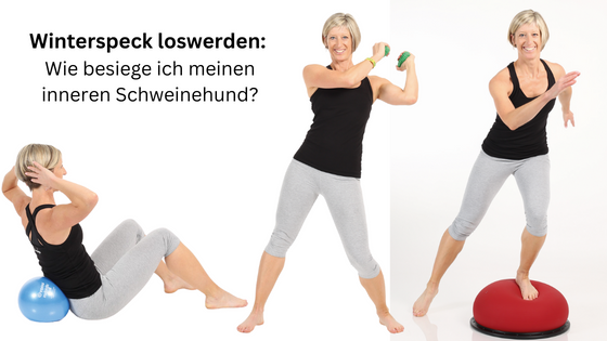 Winterspeck loswerden: Wie besiege ich meinen inneren Schweinehund?