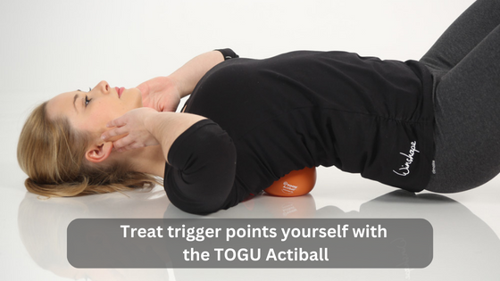 Treat trigger points yourself with the TOGU Actiball Relax