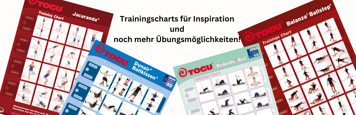 TOGU Trainings-Charts – Inspiration für dein Workout
