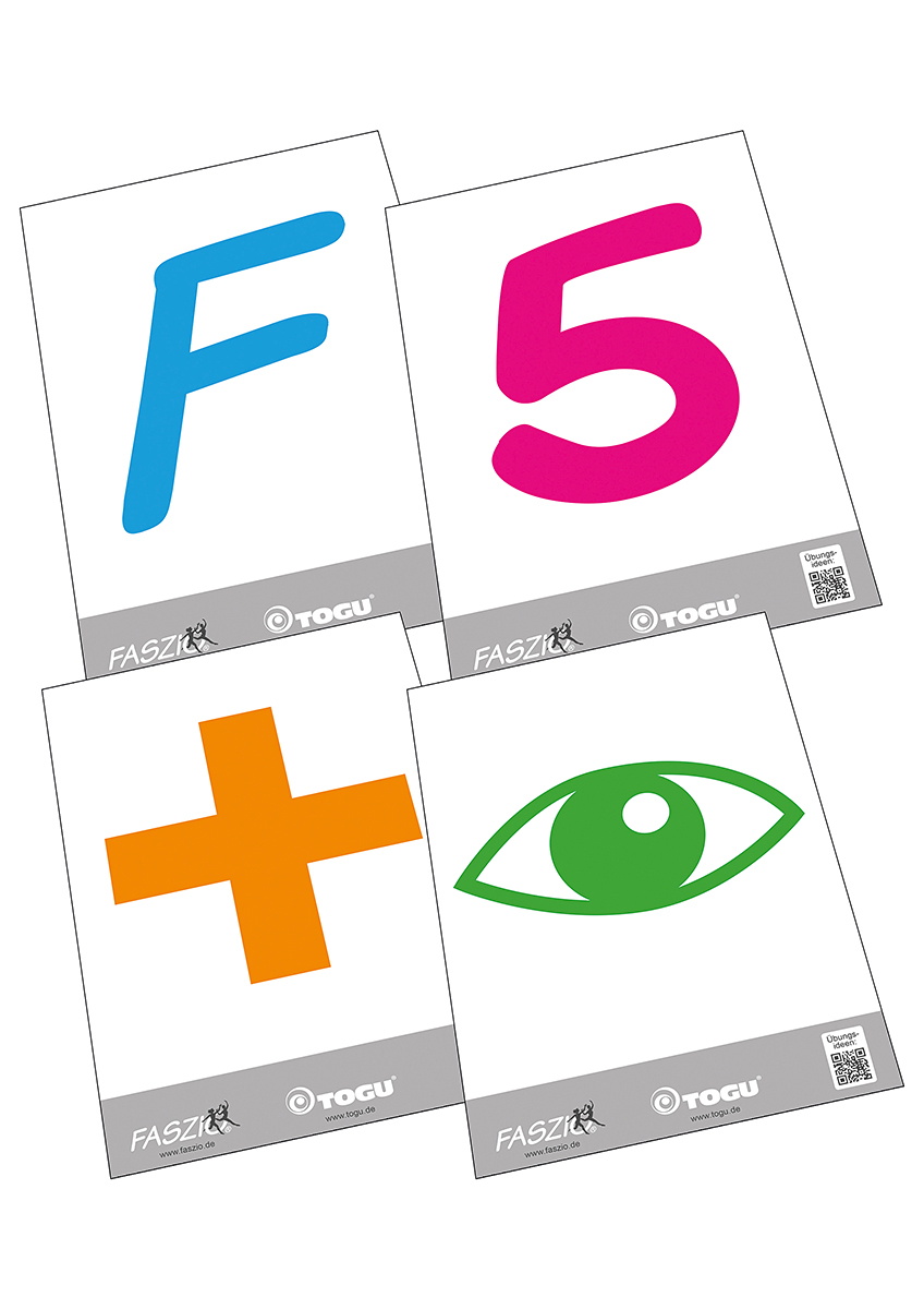 FASZIO® Neuro Fokustafeln 4er-Set