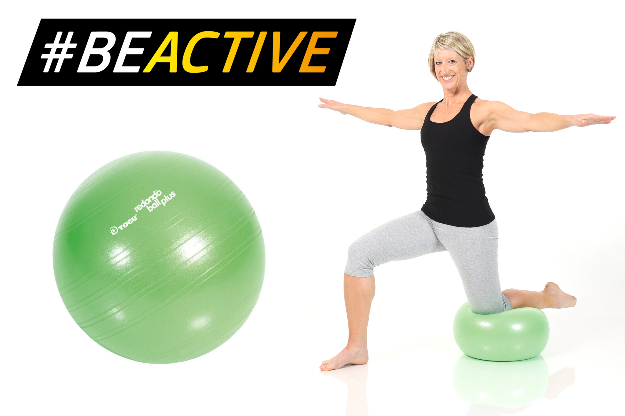 Gemeinsam aktiv &#8211; Kursstunde im Verein mit dem Redondo® Ball Plus