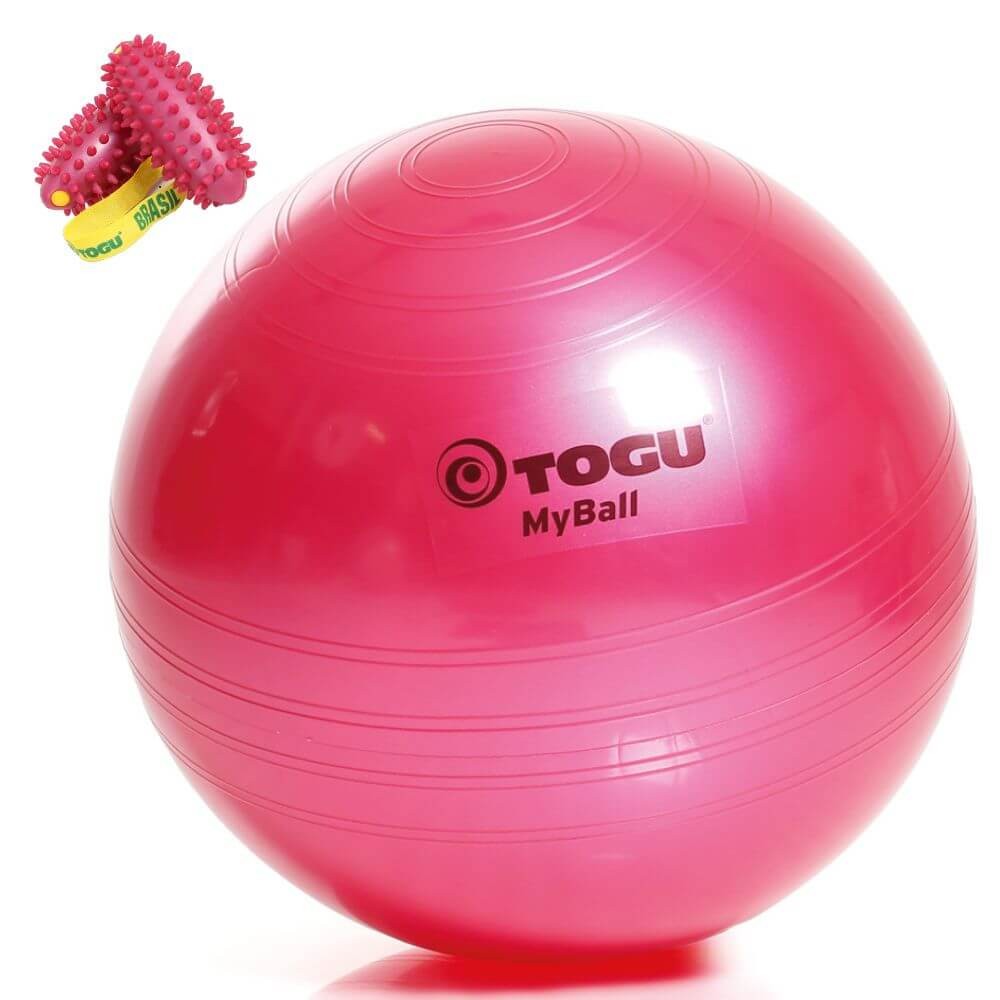 Brasil® berry 2er Set mit MyBall 65 cm pink