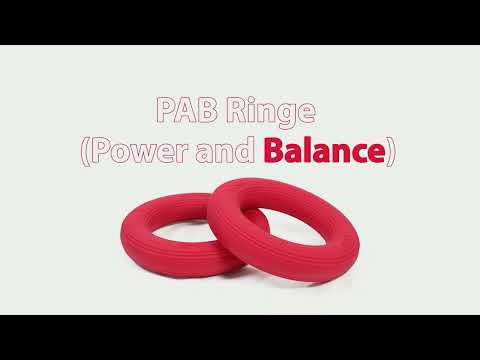 PAB Ringe 2er Set rot